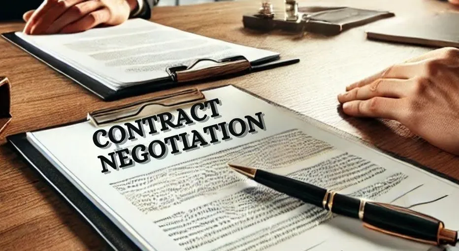 Legal contract negotiation